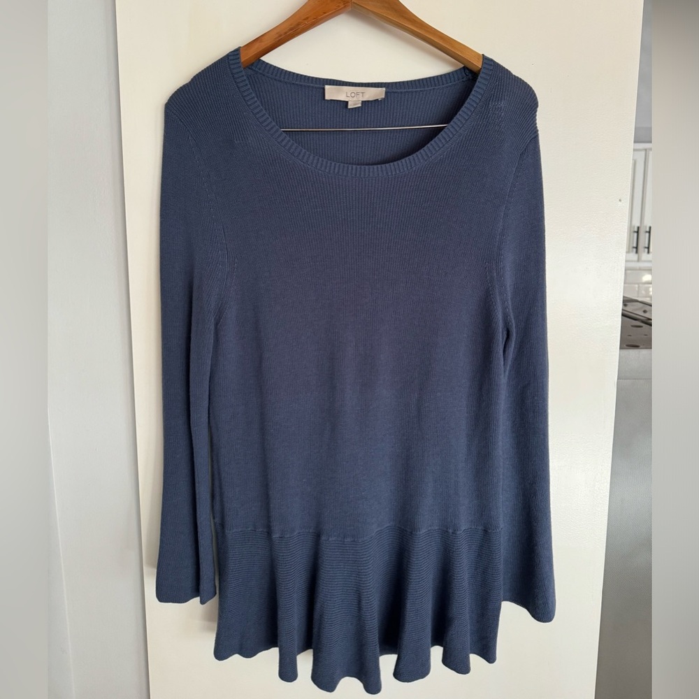 LOFT Bell Sleeve Sweater